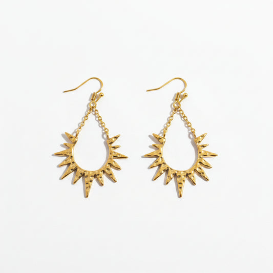 Dangle Sun Earrings