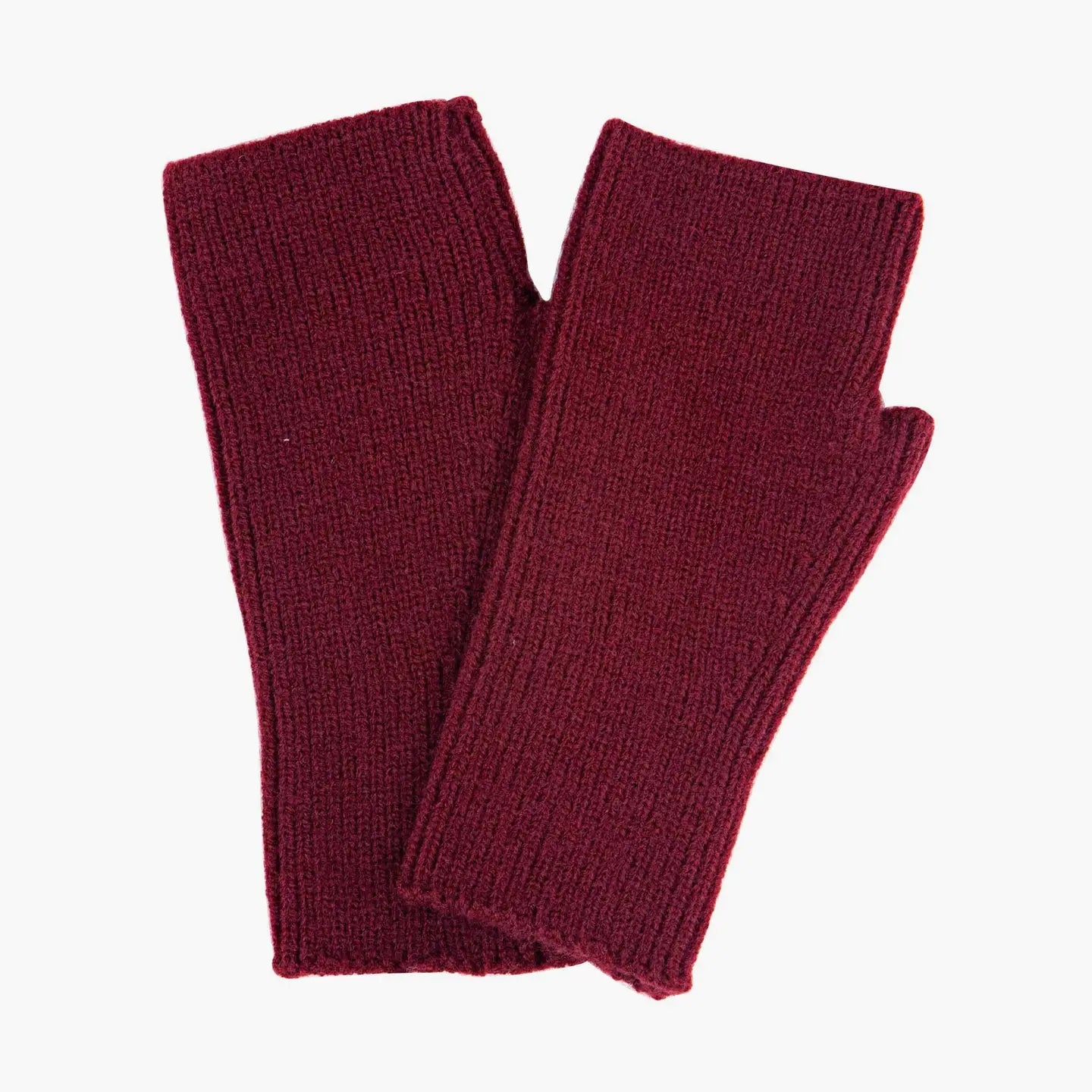 Burgundy Wrist Warmers