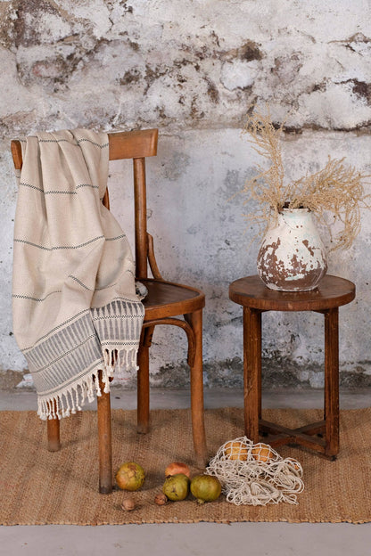 Peshtemal Hand Towel - Eton Blue