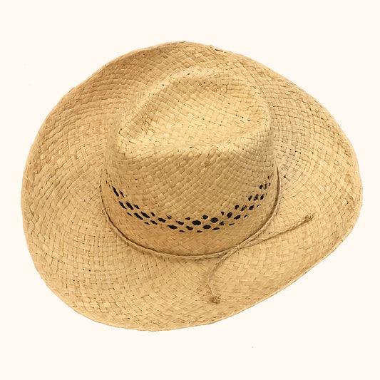 Raffia Cowboy Hat