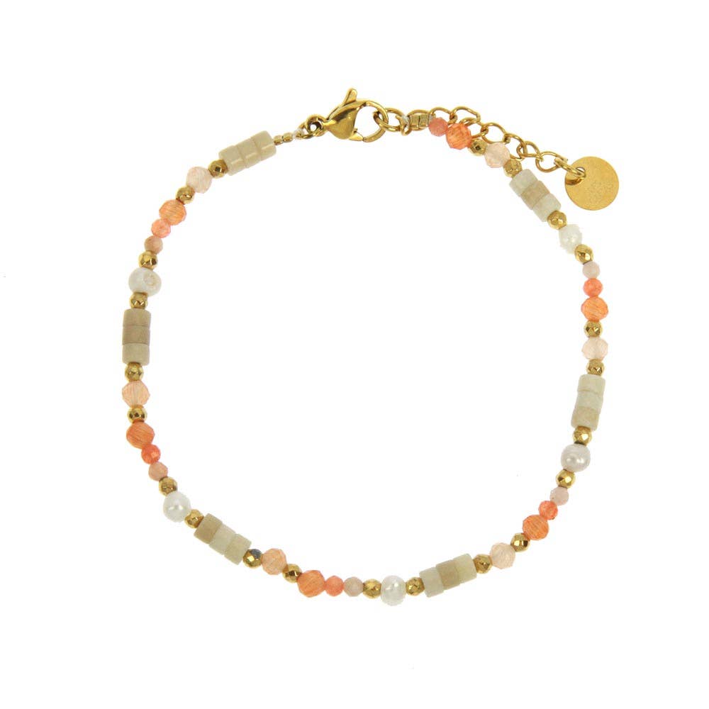 Fine Bead Bracelet - Various Colours