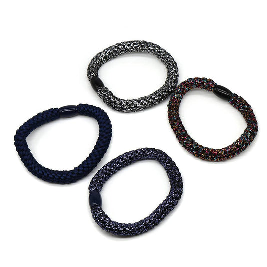 Navy and Metallic Mix Hairband - Single