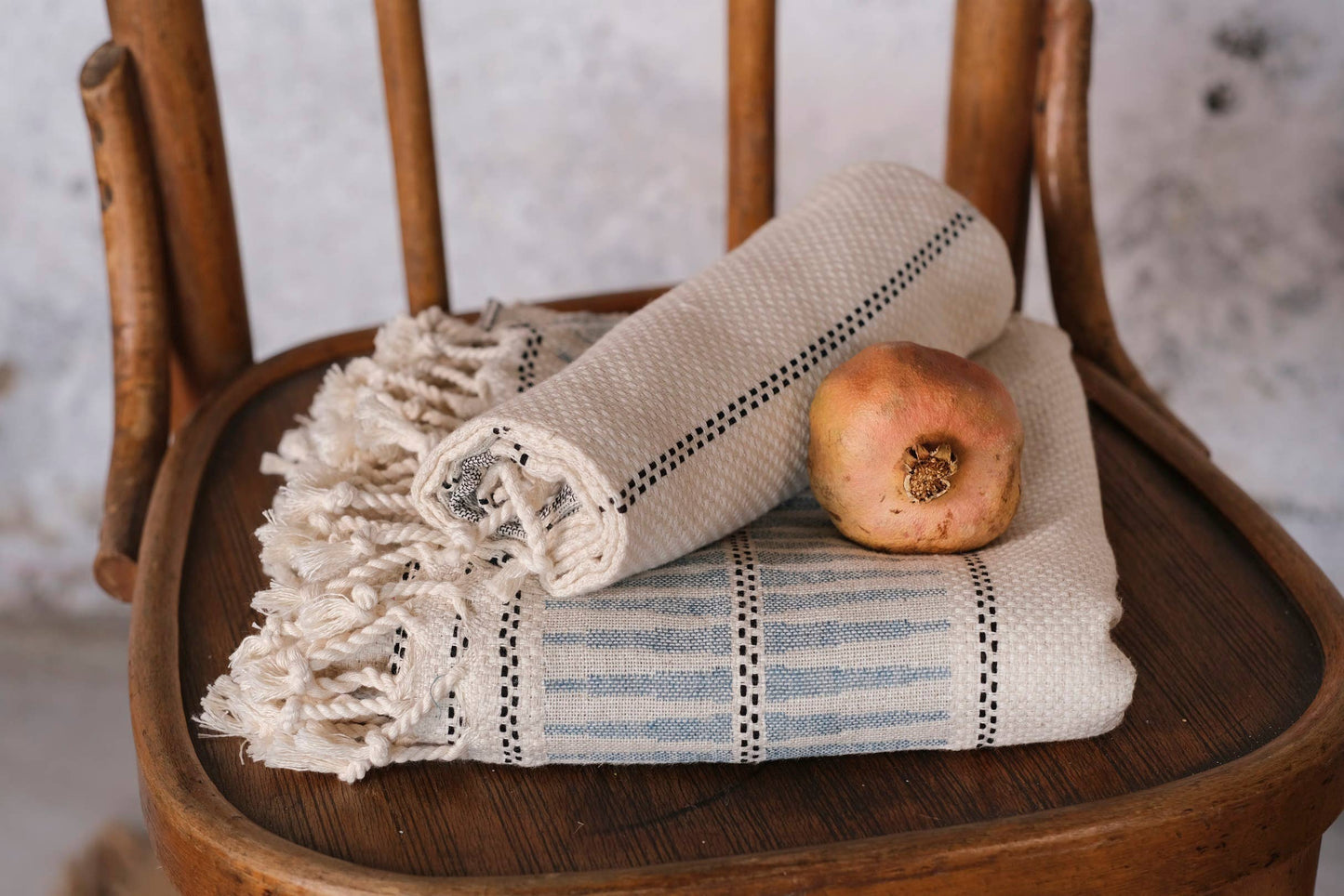 Peshtemal Hand Towel - Eton Blue
