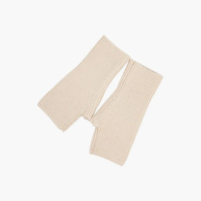Cream Wrist Warmers