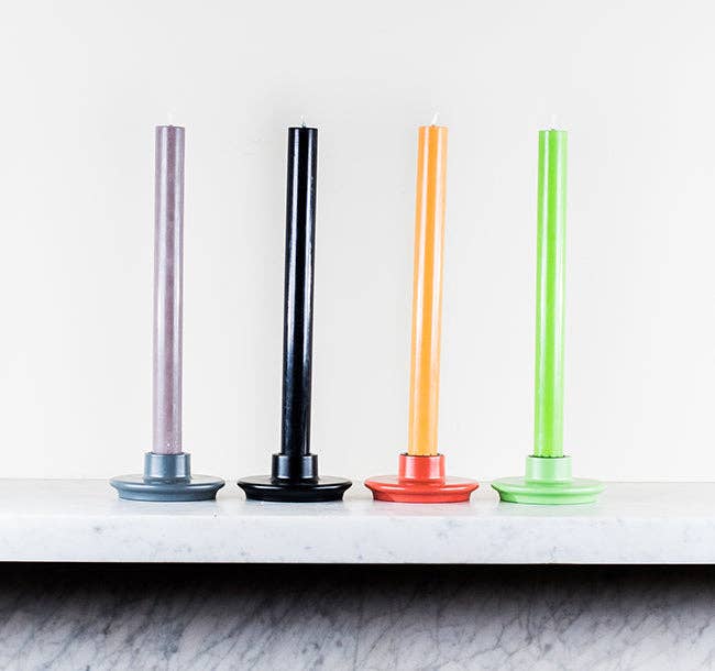 Grass Green Eco Dinner Candle