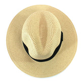 Panama Style Foldable Sun Hat in Bag  - Large (59cm)