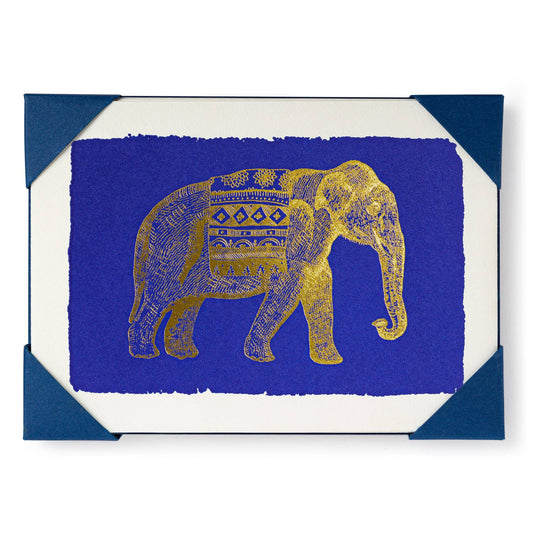 Gold Elephant | Small Cards | 5-Pack