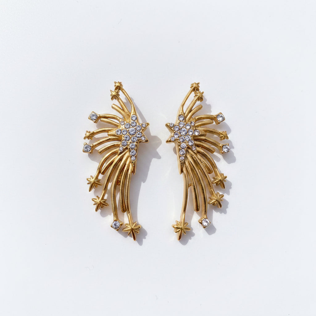 Starburst Statement Earrings