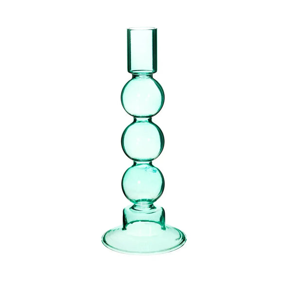 Turquoise Bubble Candlestick