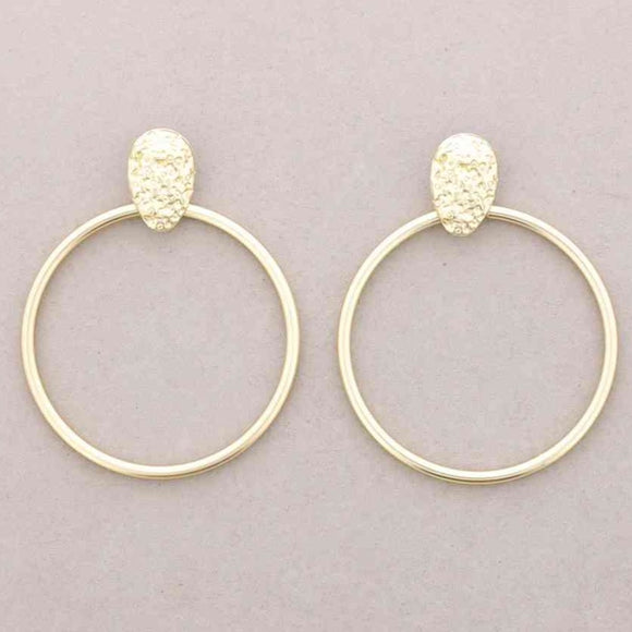 Huge Hoops - Gold