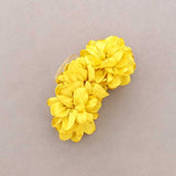 Flower Hair Clip - Yellow