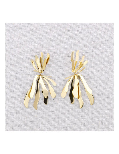 Up Down Earrings - Gold