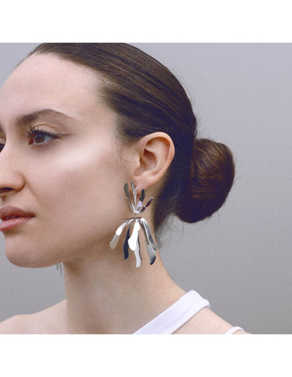 Up Down Earrings - Gold