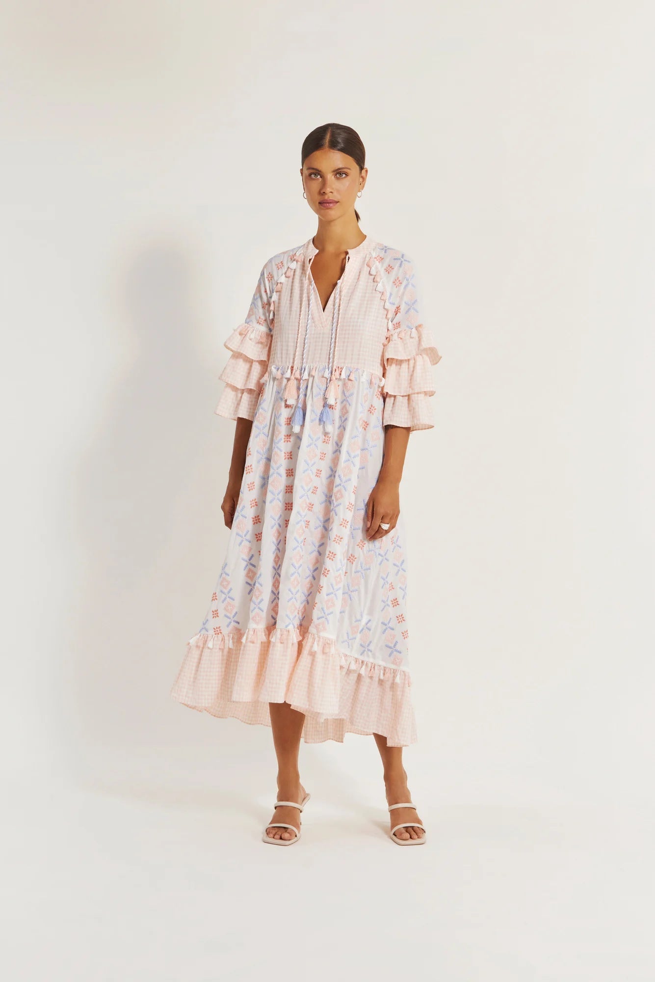 Boho Kaftan Dress