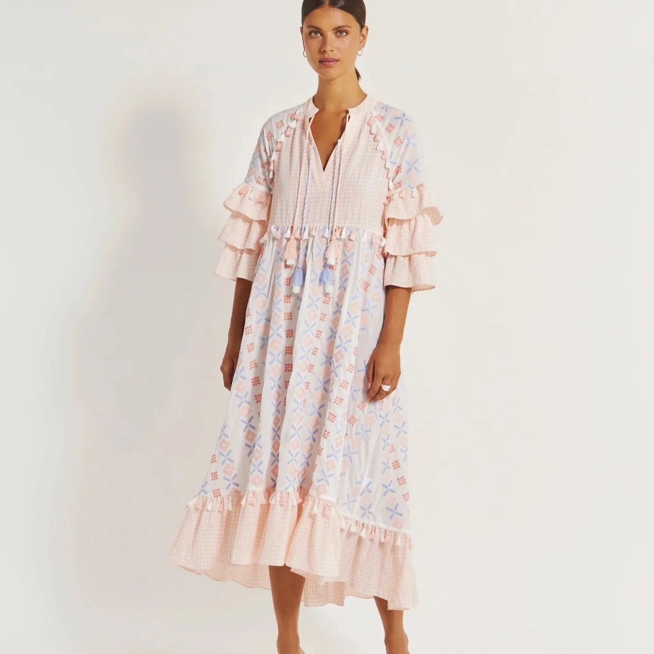 Boho Kaftan Dress