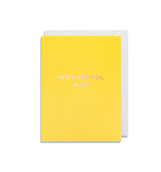 Card - Wonderful Mum