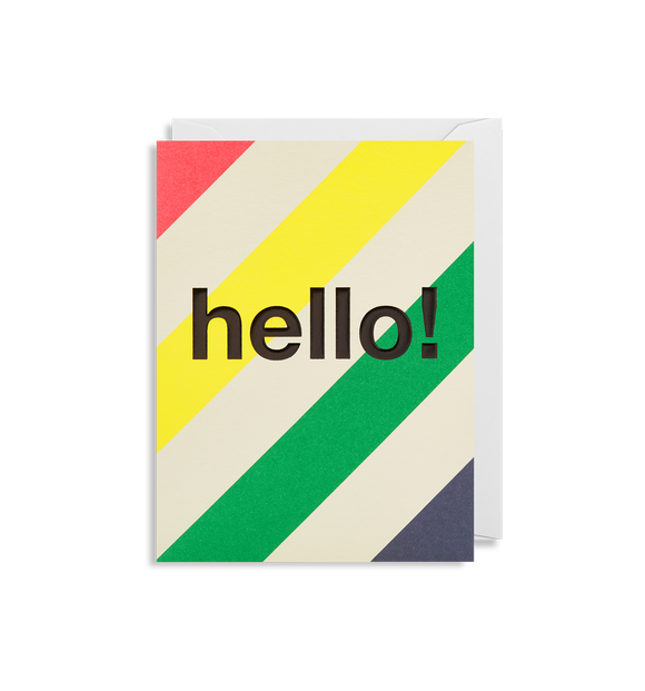 Card - Hello! Stripe