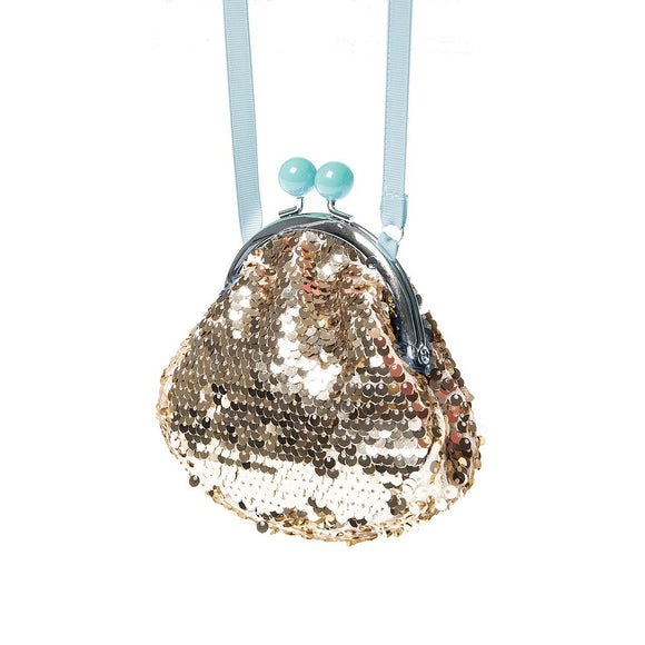 Kids Bag - Sequined bag with strap