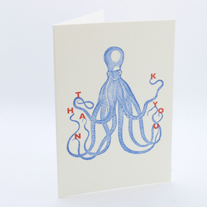 Card - Octopus Thank you