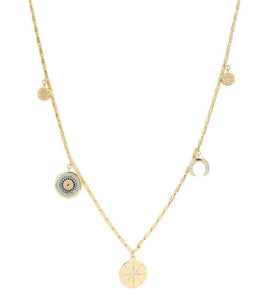 Collier porte-bonheur - Or 