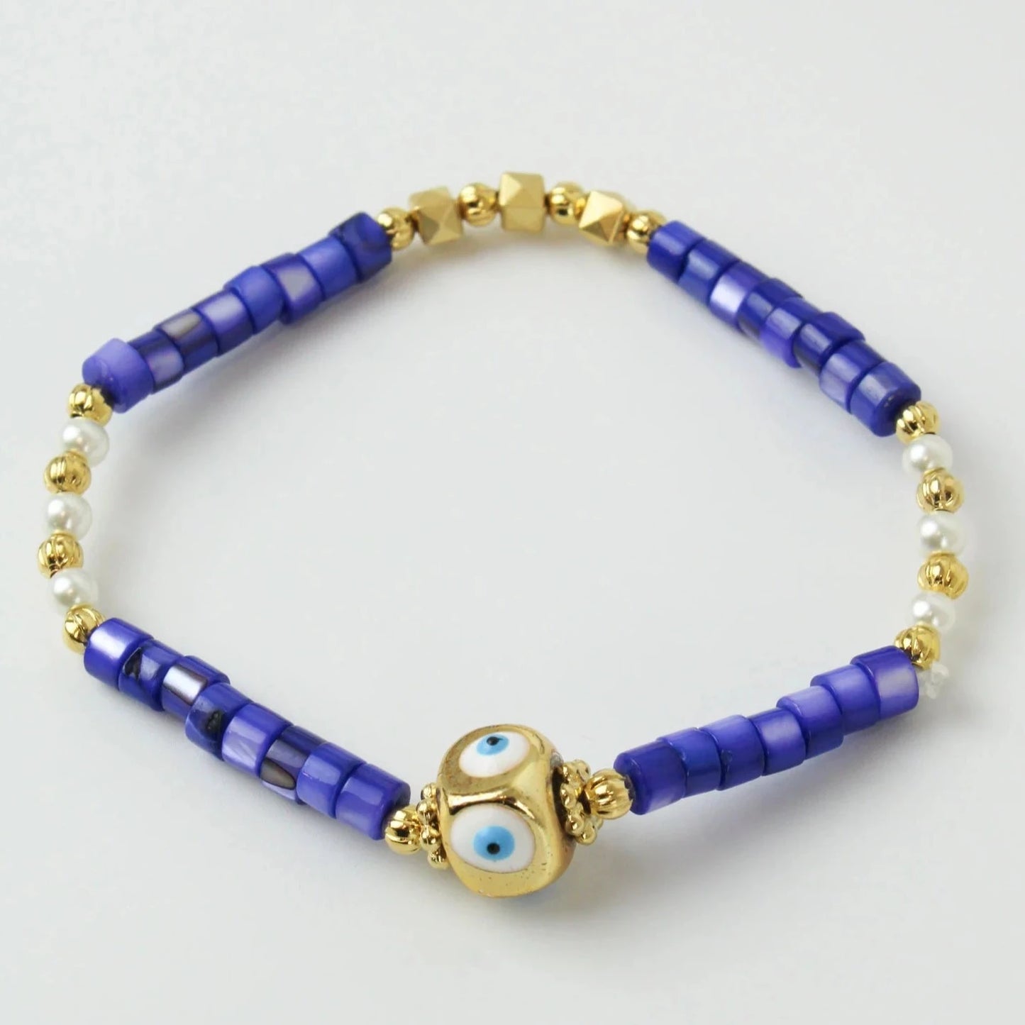 Pulsera de ojo azul