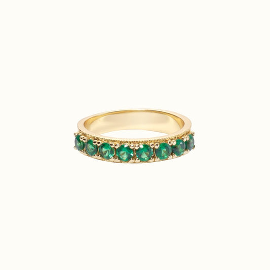 Green Stone Ring