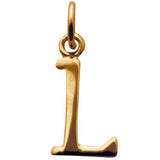 Letter Charm - Gold