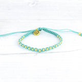 Gold dotted adjustable bracelets