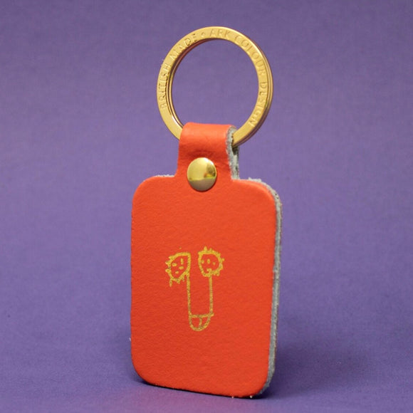 Willy Key Ring - Coral