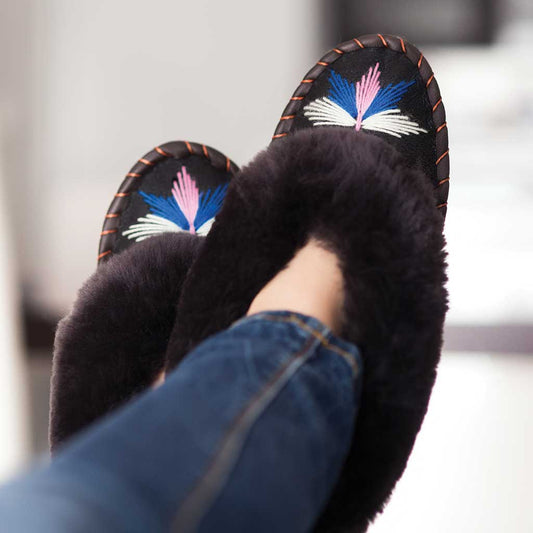 Slippers - The Dark Grey Ones