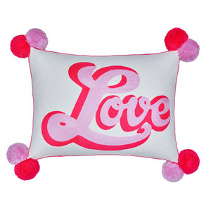 LOVE Cushion - Pink