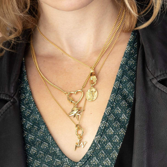 Letter Charm - Gold