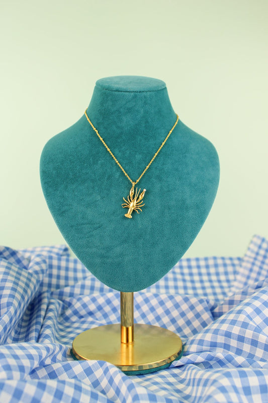 Lobster Pendant Necklace