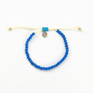 Bead bracelet - Blue