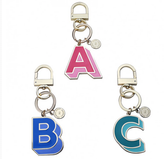 Letter Keyring