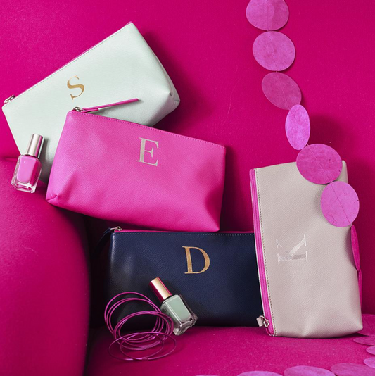 Monogram Makeup Bags