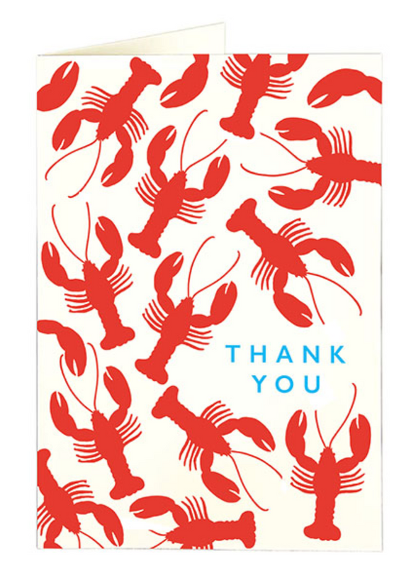 Card - Lobster Thank you
