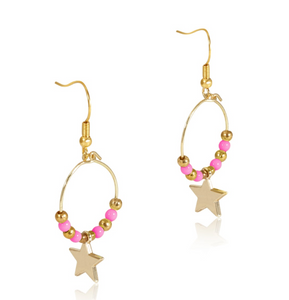 Starlight Express Earrings - Pink