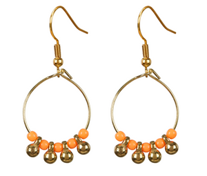 Dinky Earrings - Orange