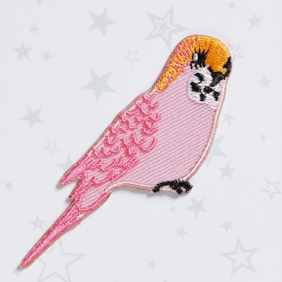 Iron On Patch - BUDGIE