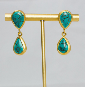 Turquoise Drop earrings