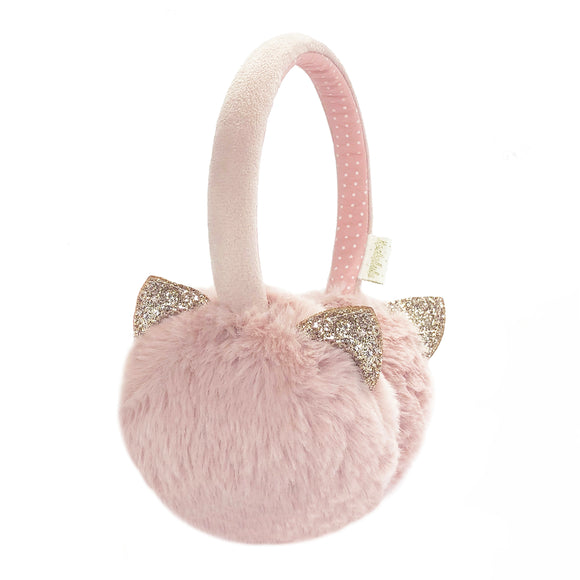 Kids Ear muffs - Pink Cat Ears