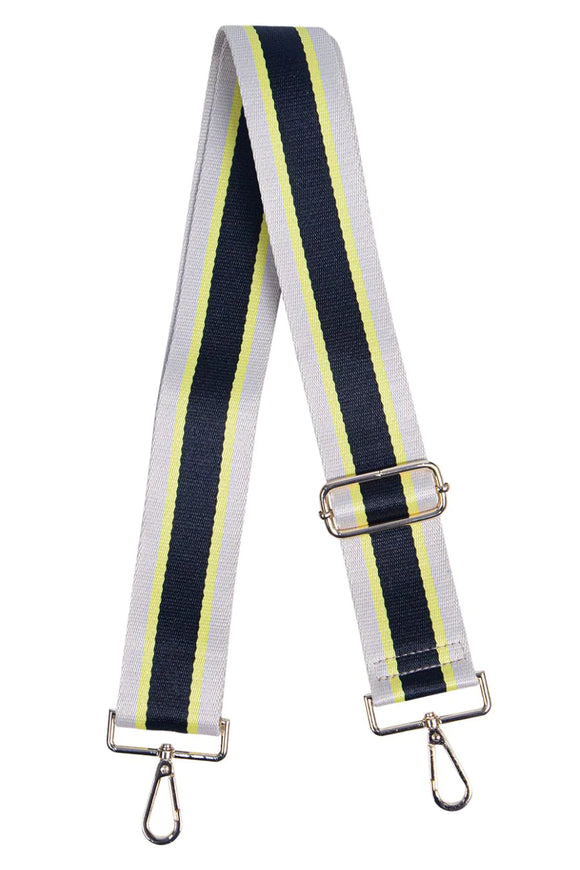 Neon Yellow Stripe bag strap