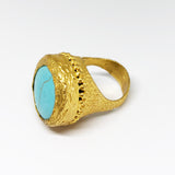 Chunky Turquoise ring