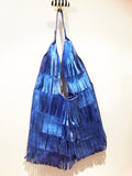 Large Metallic Fringed bag - available in various colours