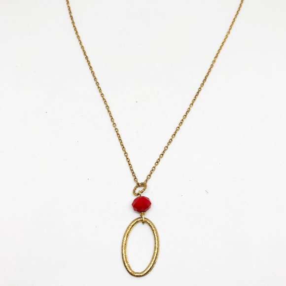 Red Stone necklace