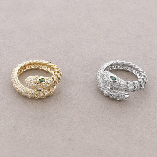 Anillo de serpiente - Oro