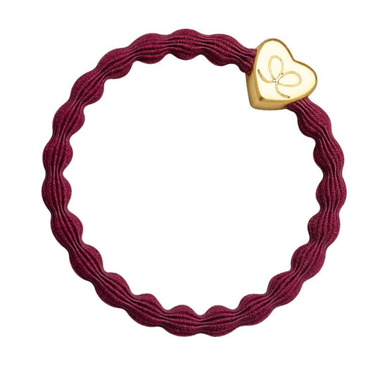 Hair Tie/Bracelet - Burgundy