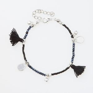 Black and Silver bracelet