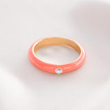 Enamel stacking rings